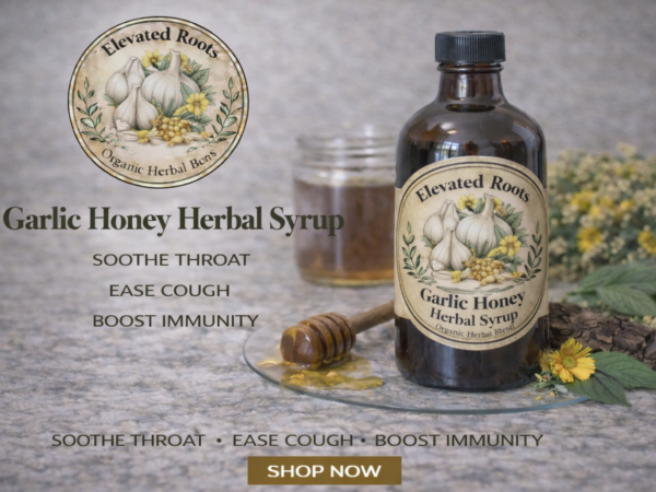 Garlic Honey Herbal Syrup